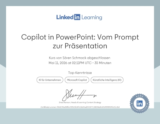 GCopilot in PowerPoint: Vom Prompt zur Präsentation
